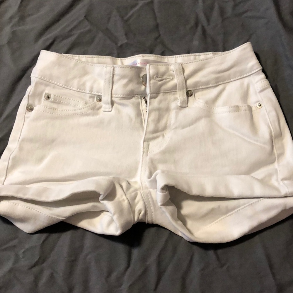White shorts